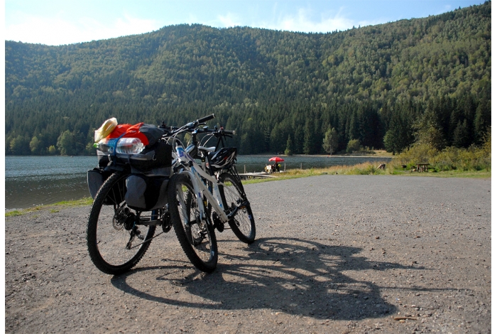 Cu bicicletele la Bixad, Lacul Sfânta Ana, Tinovul Mohoș și Băile Balvanyos