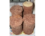 Sheep Cheese In Fir Tree Bark